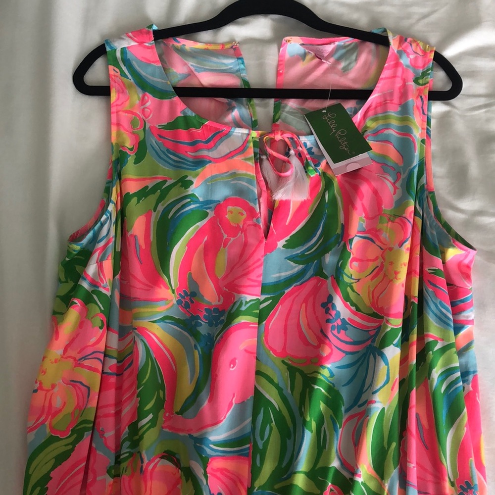 Lilly Pulitzer Tybee romper NWT, so a peeling